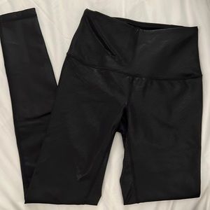SOLD NWOT Zella Metallic Shimmer Leggings
